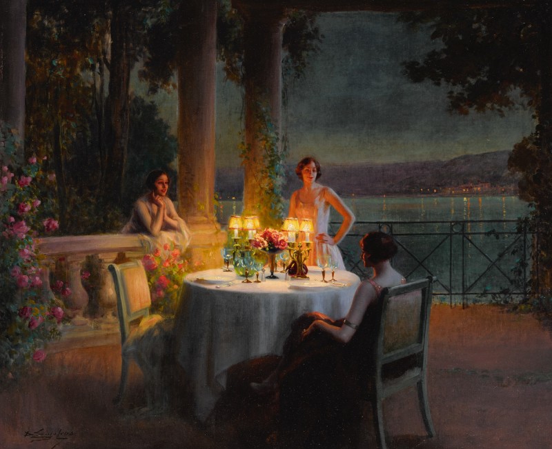 Cena al lume di candela